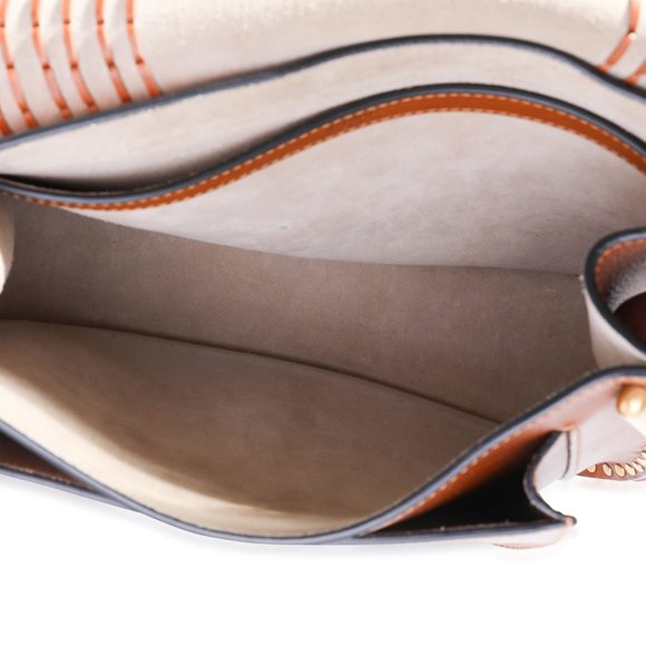 Chloe Caramel Smooth Leather Whipstitch Hudson Bag - Picture 9 of 9
